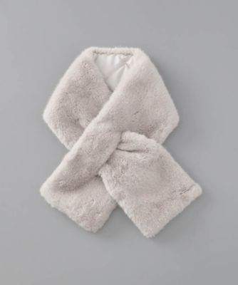 ＜ANTEPRIMA (Women)＞フェイクファー差し込みマフラー　２ＡＮ　６００９５ー０６